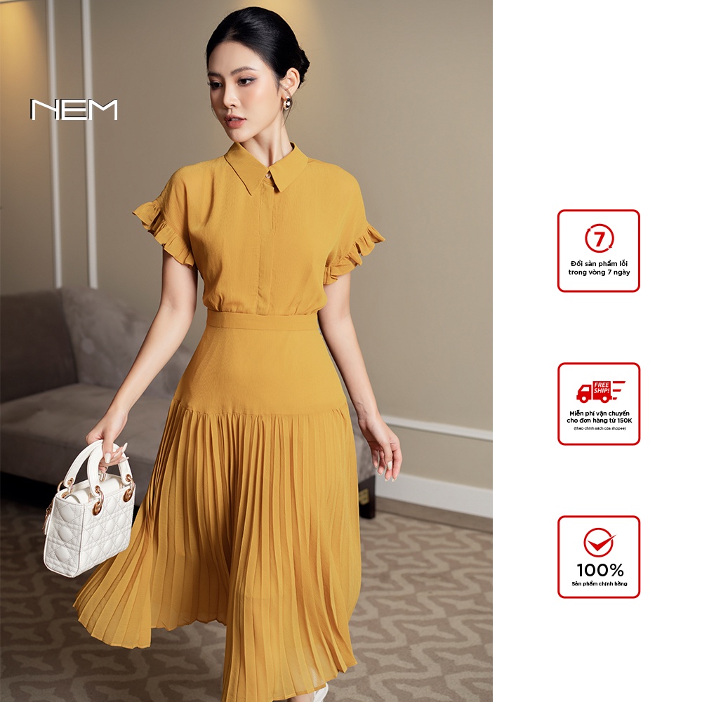 Đầm nữ thiết kế cao cấp NEM Fashion D14132