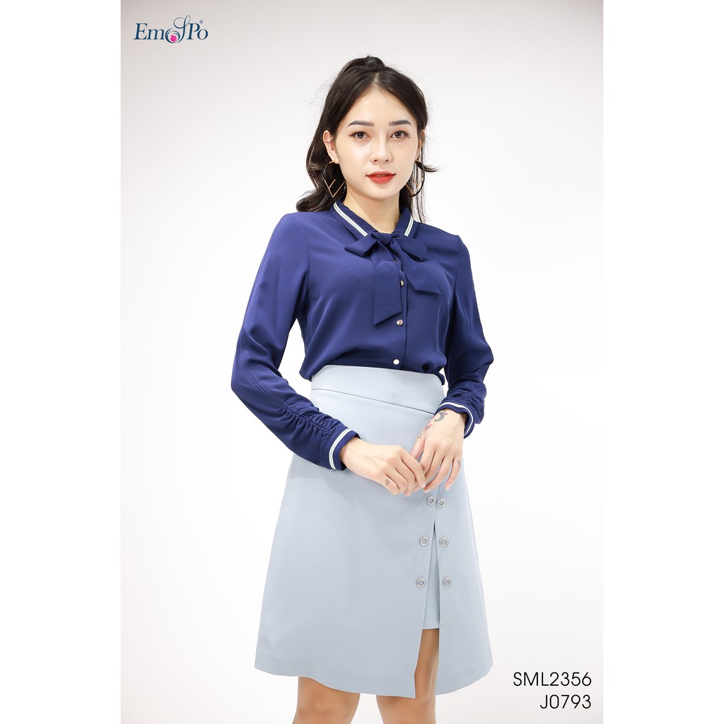 Áo Sơ mi cổ đức, viền cổ Emspo SML2356