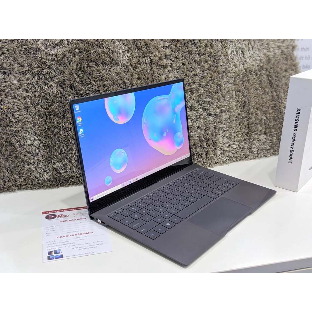 Máy Samsung Galaxy Book S 13.3 inch 2020 Bản Lắp sim LTE || Ram 8GB SSD 256GB Siêu Mỏng, nhẹ và cực kì sang trọng