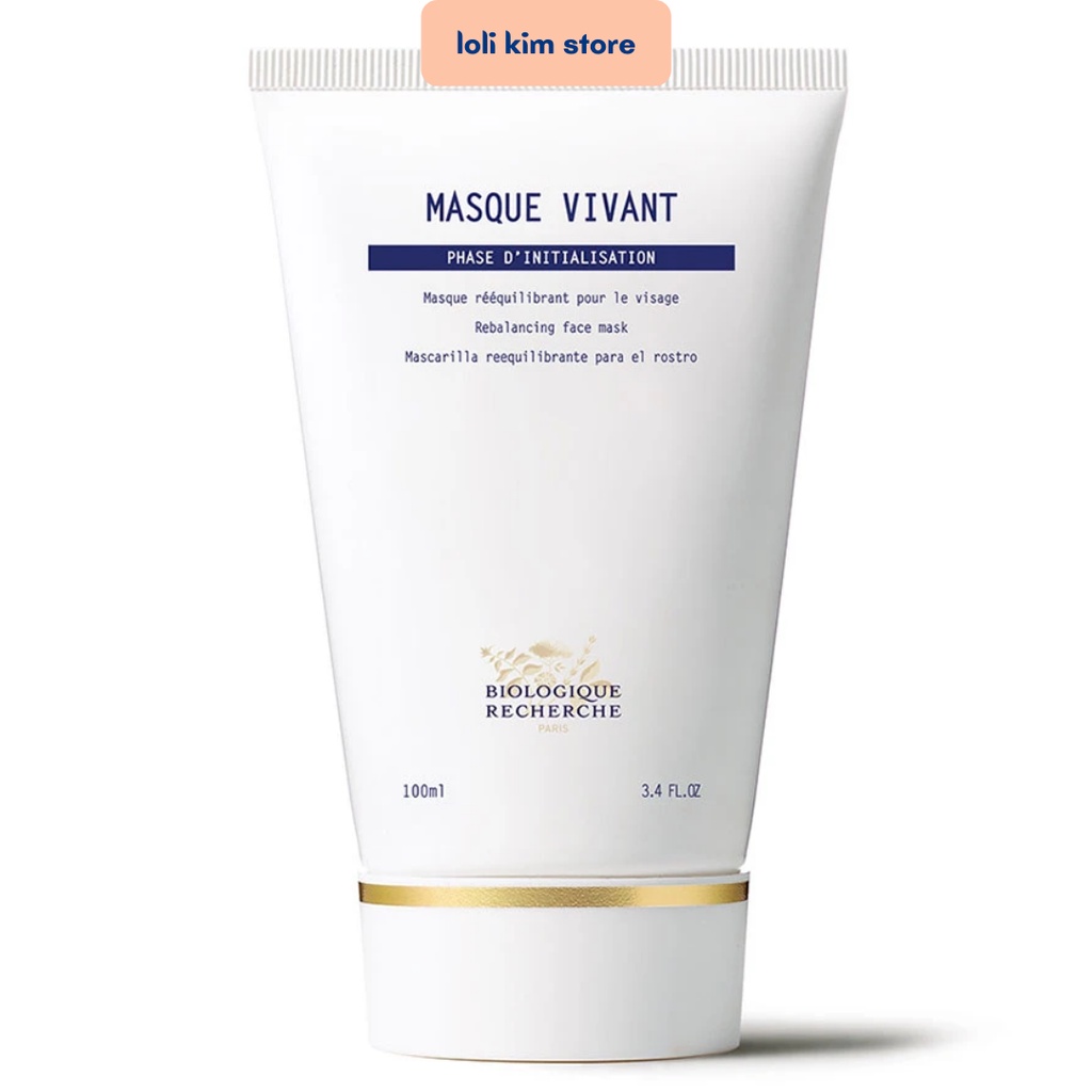 Masque Vivant Mặt nạ điều tiết dầu, thanh lọc và làm sáng da