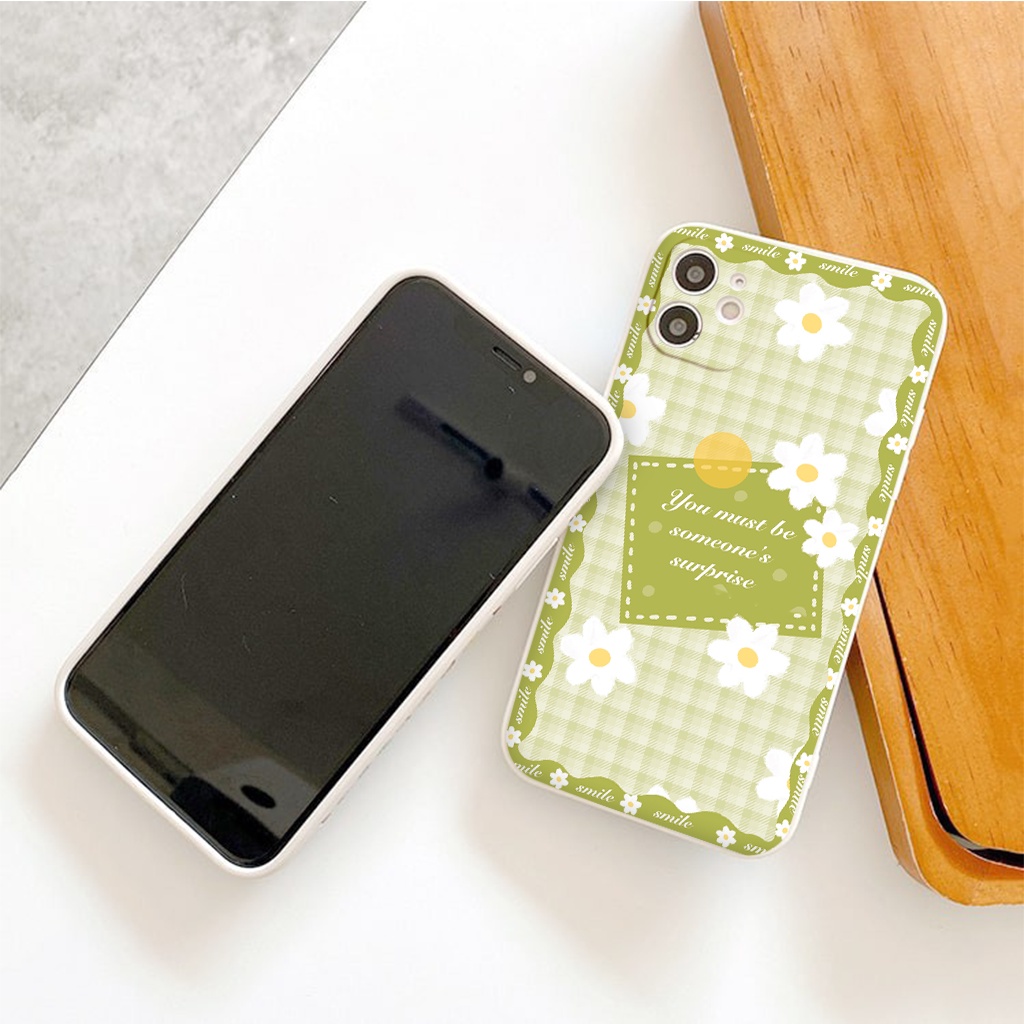 ỐP IPHONE BẢO VỆ CAM CHỐNG VÂN TAY CHỐNG BỤI vuông cạnh ốp lưng 12 pro max xanh lá cây matcha full case 6 đến 13promax