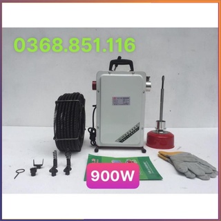Máy thông cống GQ100 cống suất 900w máy loxo , máy thông cống