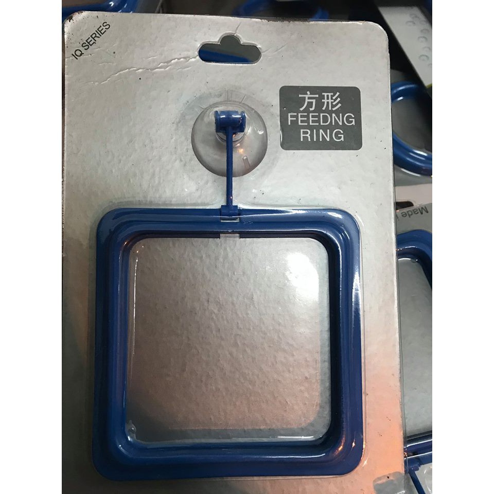 Vòng cho cá ăn thức ăn nổi hình vuông