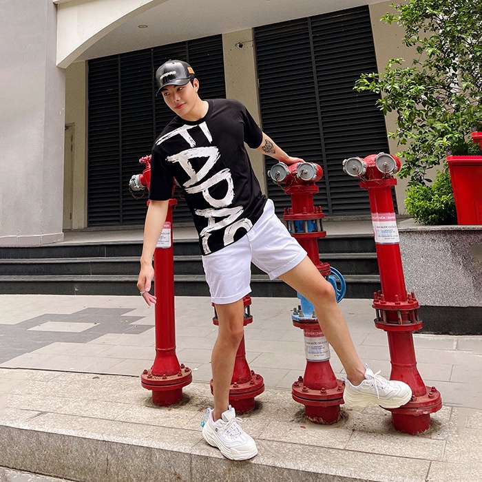 Áo Thun Nam Draw Chất Liệu Cotton Cao Cấp In Logo Nổi Bật Form Chuẩn - FAPAS