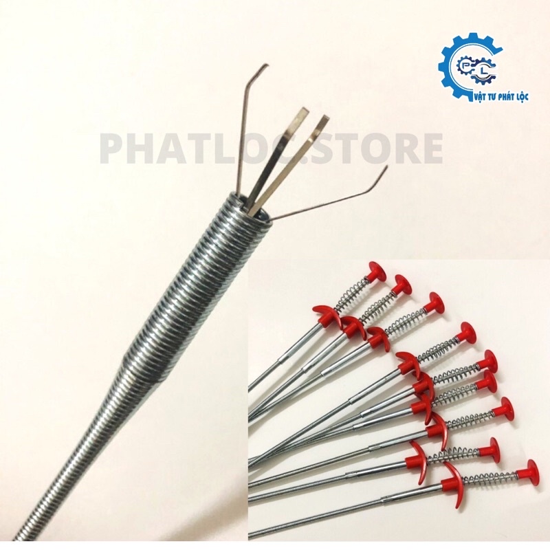 Cây Gắp Rác Thông Cống inox Siêu Tiện Lợi 60cm, 90cm, 160cm, 2m, 3m