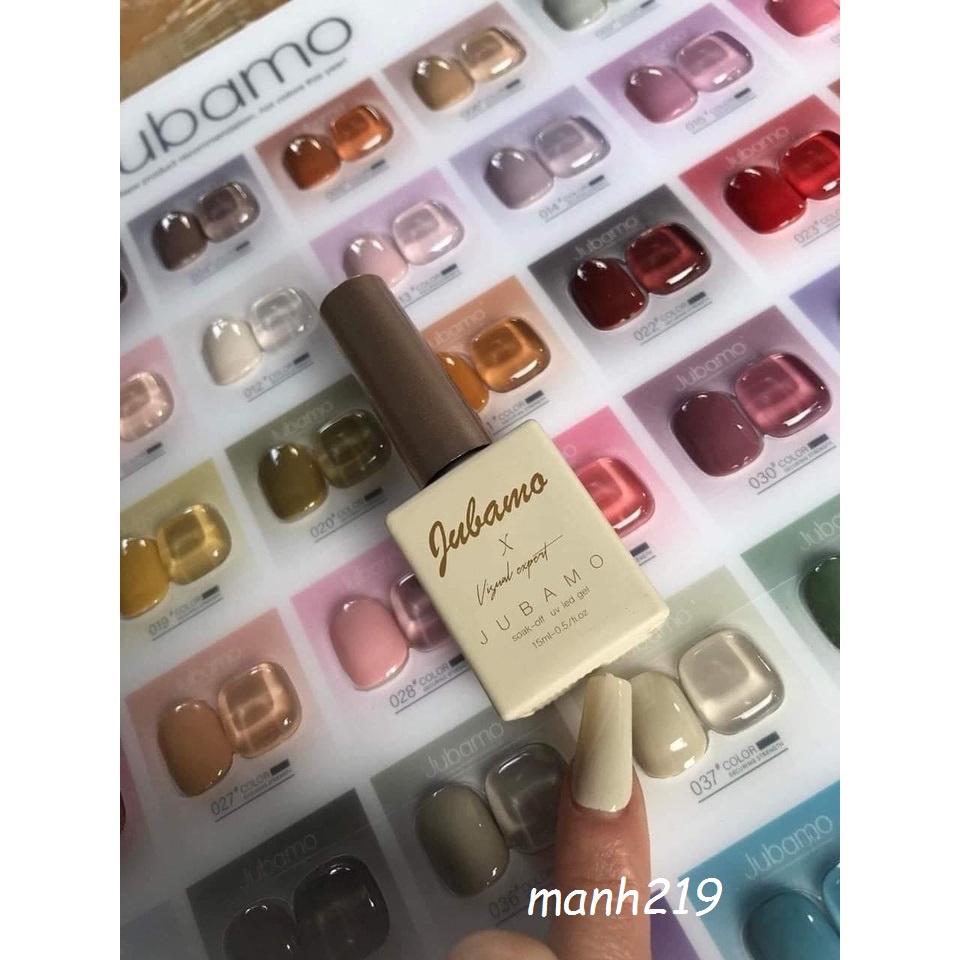 Sơn gel Jubamo nail 48 màu bán lẻ chai