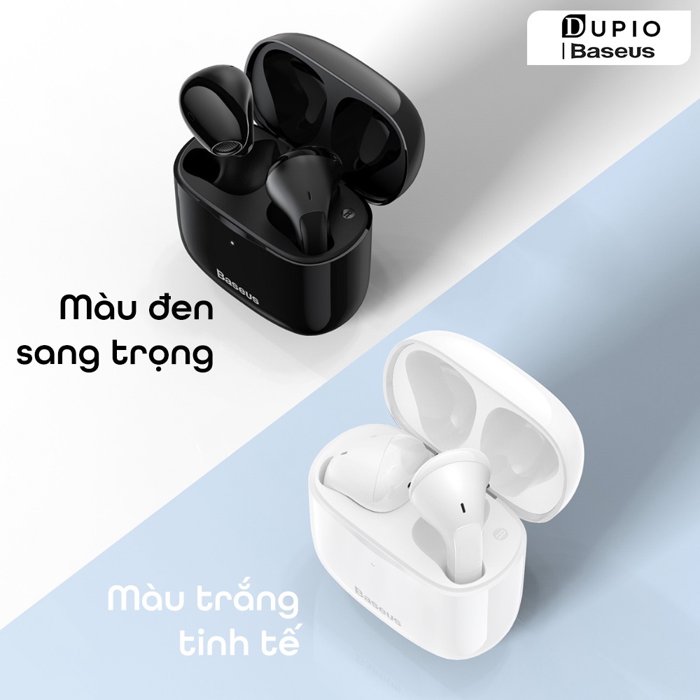 Tai nghe Bluetooth DUPIO Baseus TN01 không dây thông minh công nghệ mới V5.2 chống nước