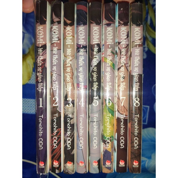 Komi 1-8 Full Phụ kiện ( Tặng Poster Tập 1 )