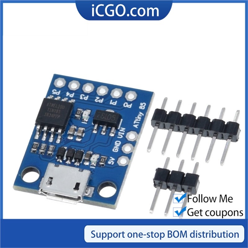 Bảng Mạch Điều Khiển Lập Trình Attiny85 Divisstar Micro Usb Cho Arduino Iic I2C