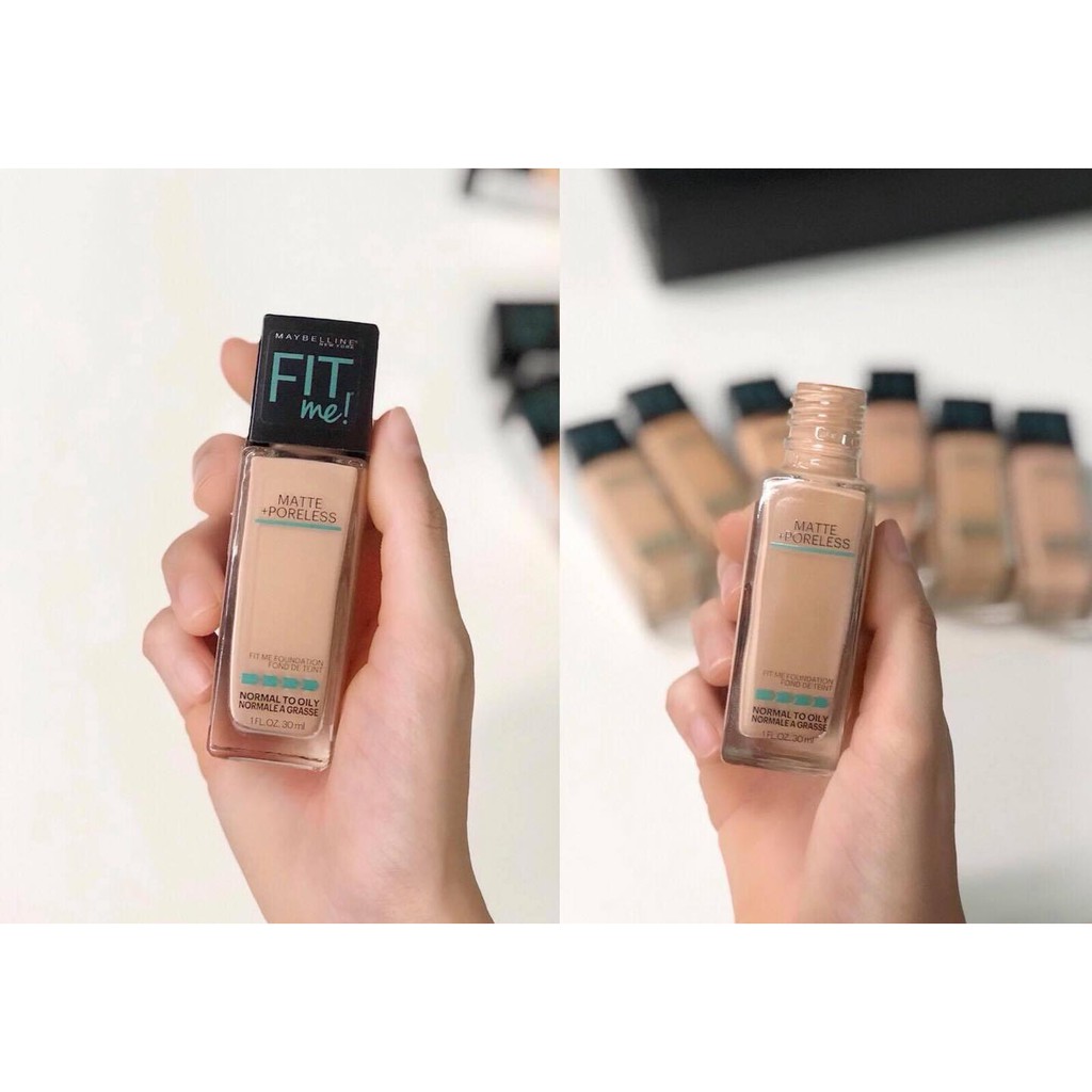 Kem nền Maybeline Fit Me Matte + Poreless cứu cánh những nàng có lỗ chân lông to | BigBuy360 - bigbuy360.vn