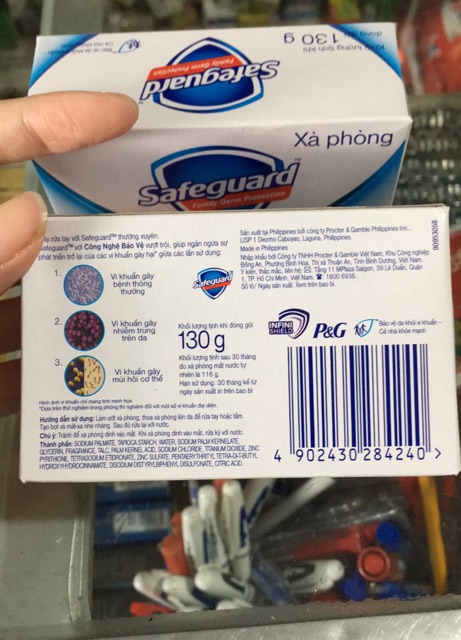 Bánh xà phòng Safeguard 130G