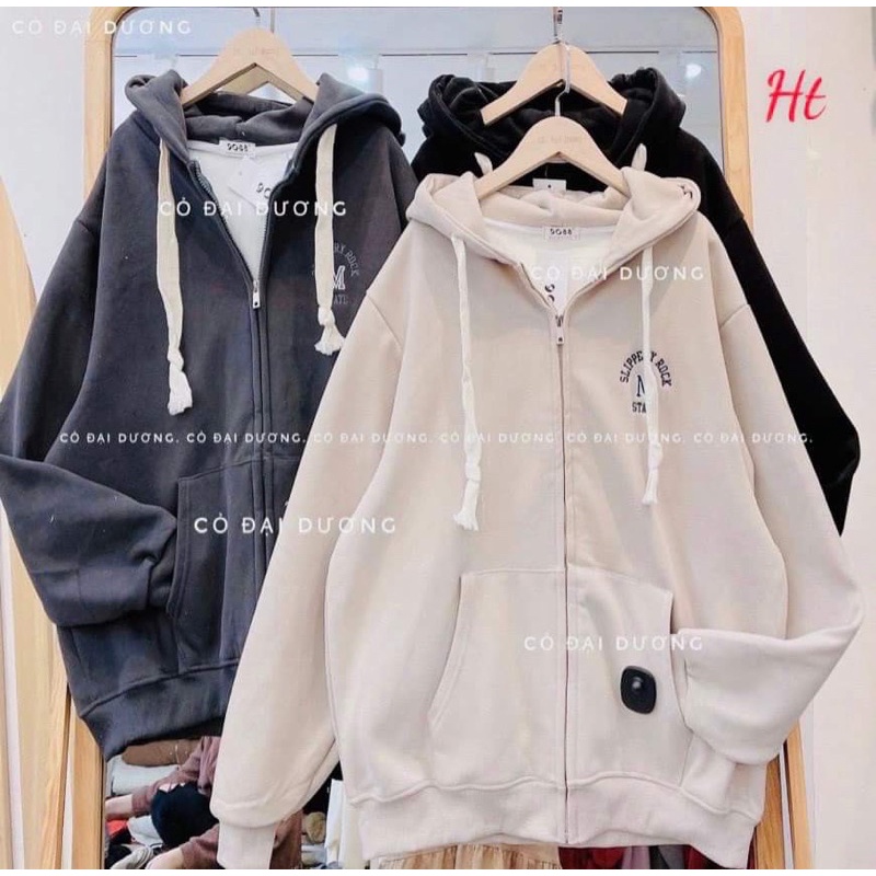 Áo khoác nỉ cotton M Rock H2A
