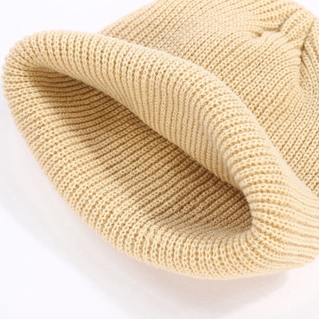 Mũ len beanie trơn nhiều màu unisex | BigBuy360 - bigbuy360.vn