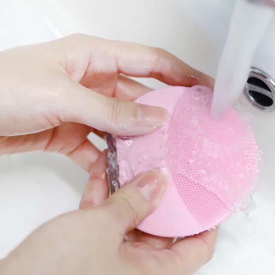 Máy Rửa Mặt Cao Cấp Làm Sạch Sâu Giữ Làn Da Tươi Trẻ, máy massage mặt giúp làm sạch sâu bên trong Da [ Hình Bầu Dục ]