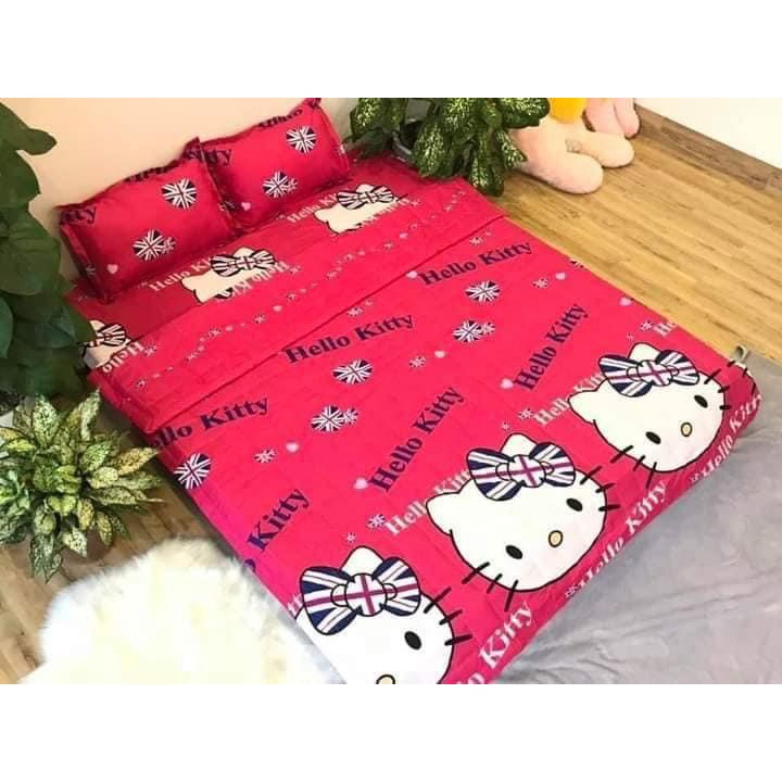 Bộ 3 món ga gối cotton poly đủ kích thước | BigBuy360 - bigbuy360.vn