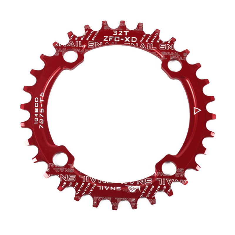 Narrow Wide Chainring Mountain Bike 104BCD 32T 34T 36T 38T 40T Crankset Tooth Plate Parts