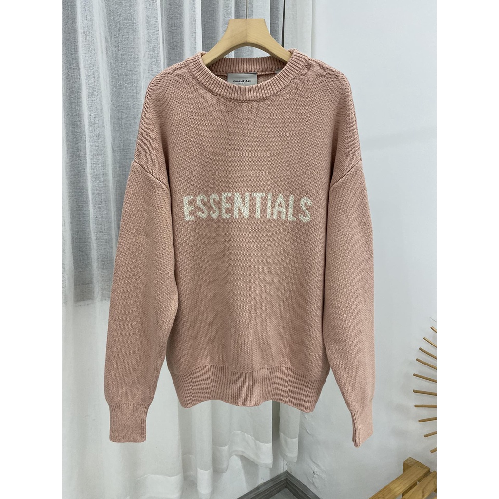 ⚡️[Hight Quality] - Áo len Fear of God Essentials x SSENSE Knit Sweater SS21, Áo len FOG ESSENTIALS