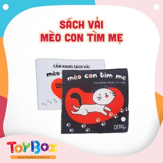 Đồ chơi cho bé sách vải Mèo con tìm mẹ ToyBox