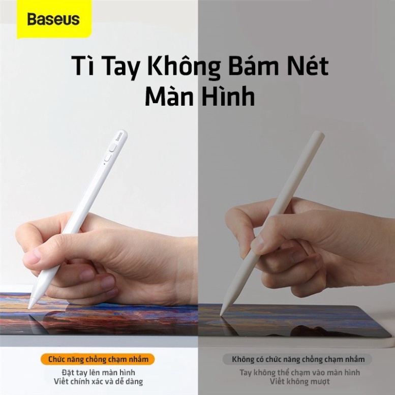 Bút Cảm Ứng Baseus Smooth Điện Dung Cảm Ứng Màn Hình Cho Ipad Pro Air Cho Apple iPad Pencil 2 - TopLink