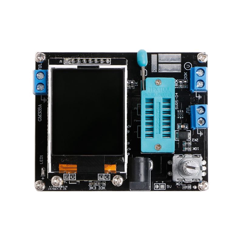 Bộ Thiết Bị Kiểm Tra Điện Trở Gm328 Kèm Vỏ