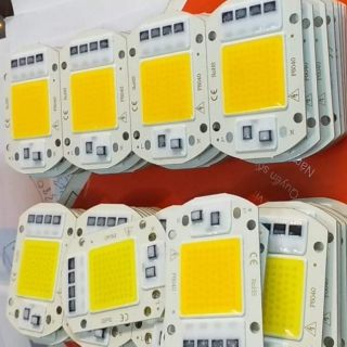 Bộ 5 chip led 220v 50w vàng