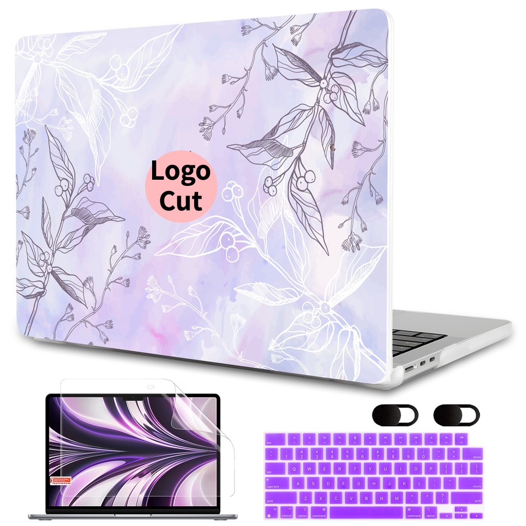 Ốp Điện Thoại Cho 2022 MacBook Pro Air M2 M1 A2681 A2338 A2337 Air13 A2179 A1932 A1466 Pro13 / 14 / 16 M1 A2442 A1708 A2251 Touch Bar A1706 A2159