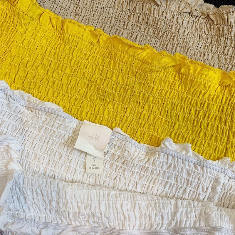 [Mã WASKT304 giảm 15% tối đa 30K đơn 99K] Áo smocking H_M xuất xịn | BigBuy360 - bigbuy360.vn