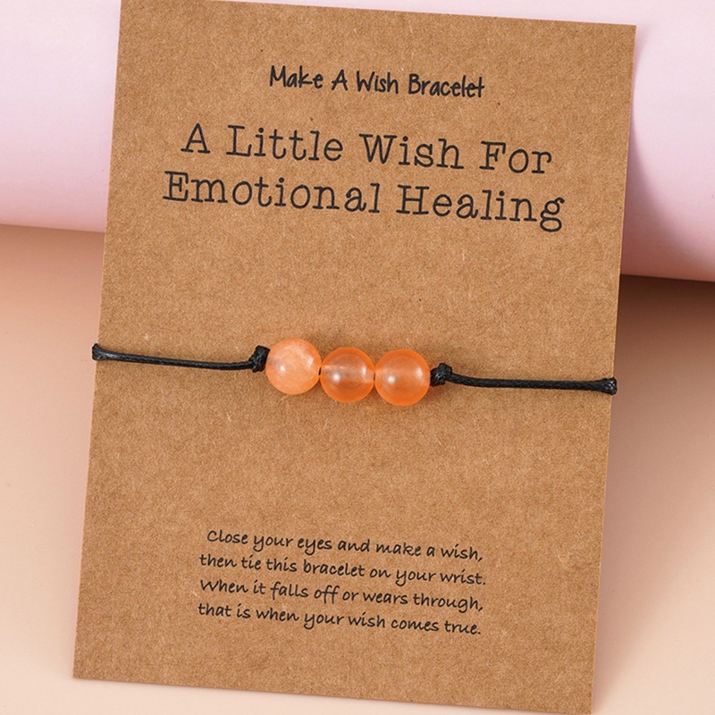 Vòng Tay Dây Bện Phối Hạt Pha Lê Handmade 4 Màu Tùy Chỉnh Thời Trang Cho Nữ