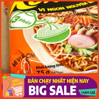 Túi Mì Ăn Liền Koreno Up 3 phút Vị Kimchi 75g, mì ăn liền sợi nhỏ