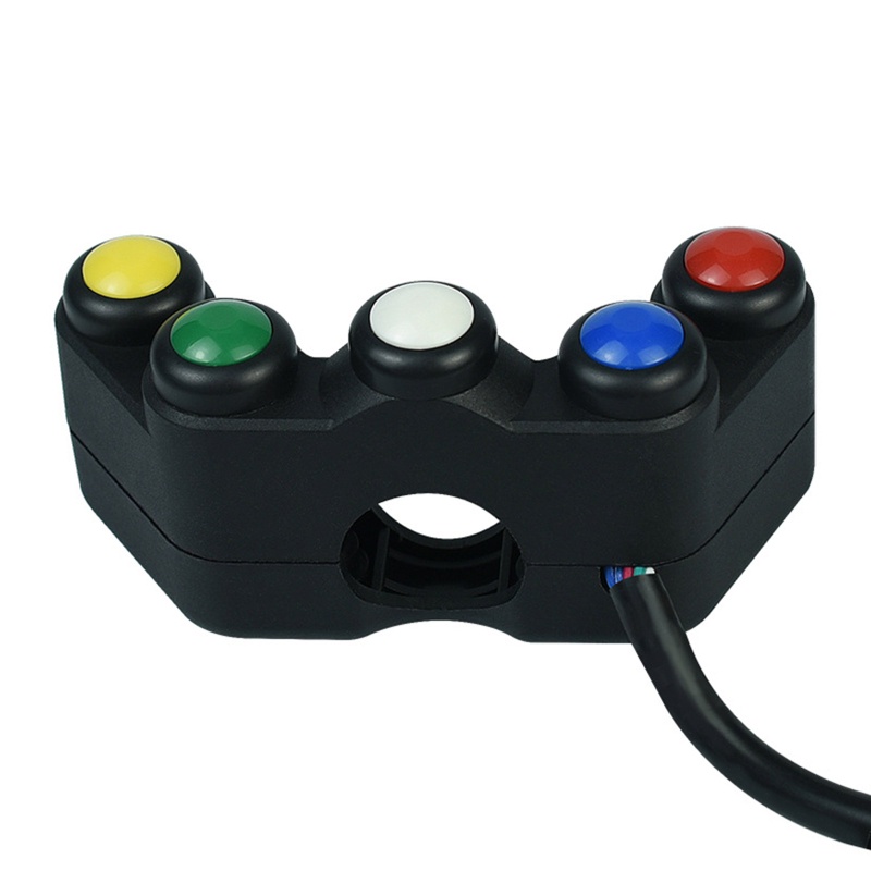 Công Tắc Đèn Pha / Xi Nhan 7 / 8 &quot;22mm Bằng Nhôm Gắn Tay Lái Xe Máy