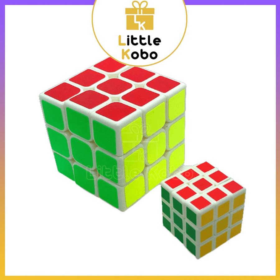 Rubik QiYi 3x3 Mini 3cm Rubic 3 Tầng Không Viền Đồ Chơi Trí Tuệ