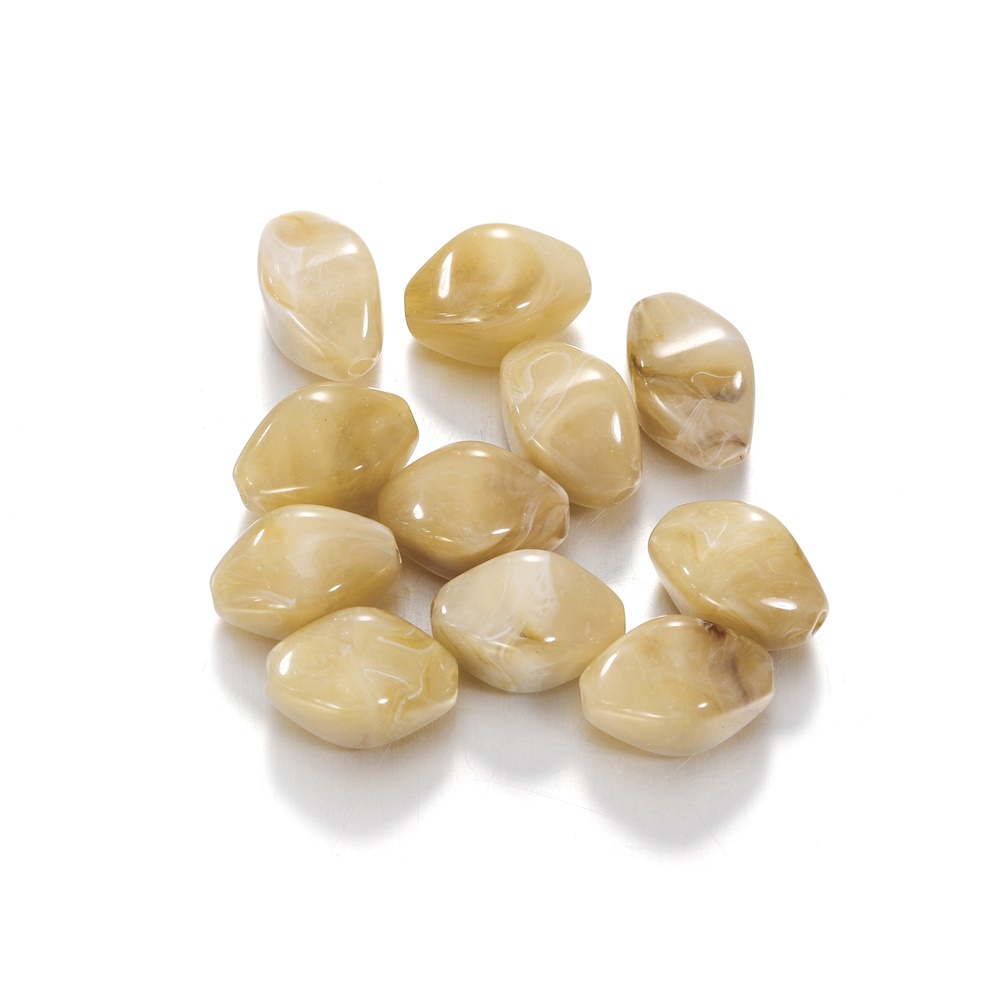 30 Hạt Xỏ Lỗ 12 * 18mm Để Làm Trang Sức