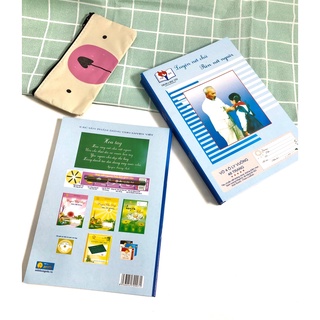 Vở ô ly đứng - 4 ly(48 trang) bìa Bác Hồ