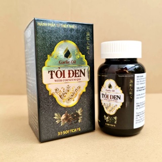 Tỏi đen With Coenzym Q10 - Tăng sức đề kháng, bảo vệ tim mạch - Hộp 30 viên
