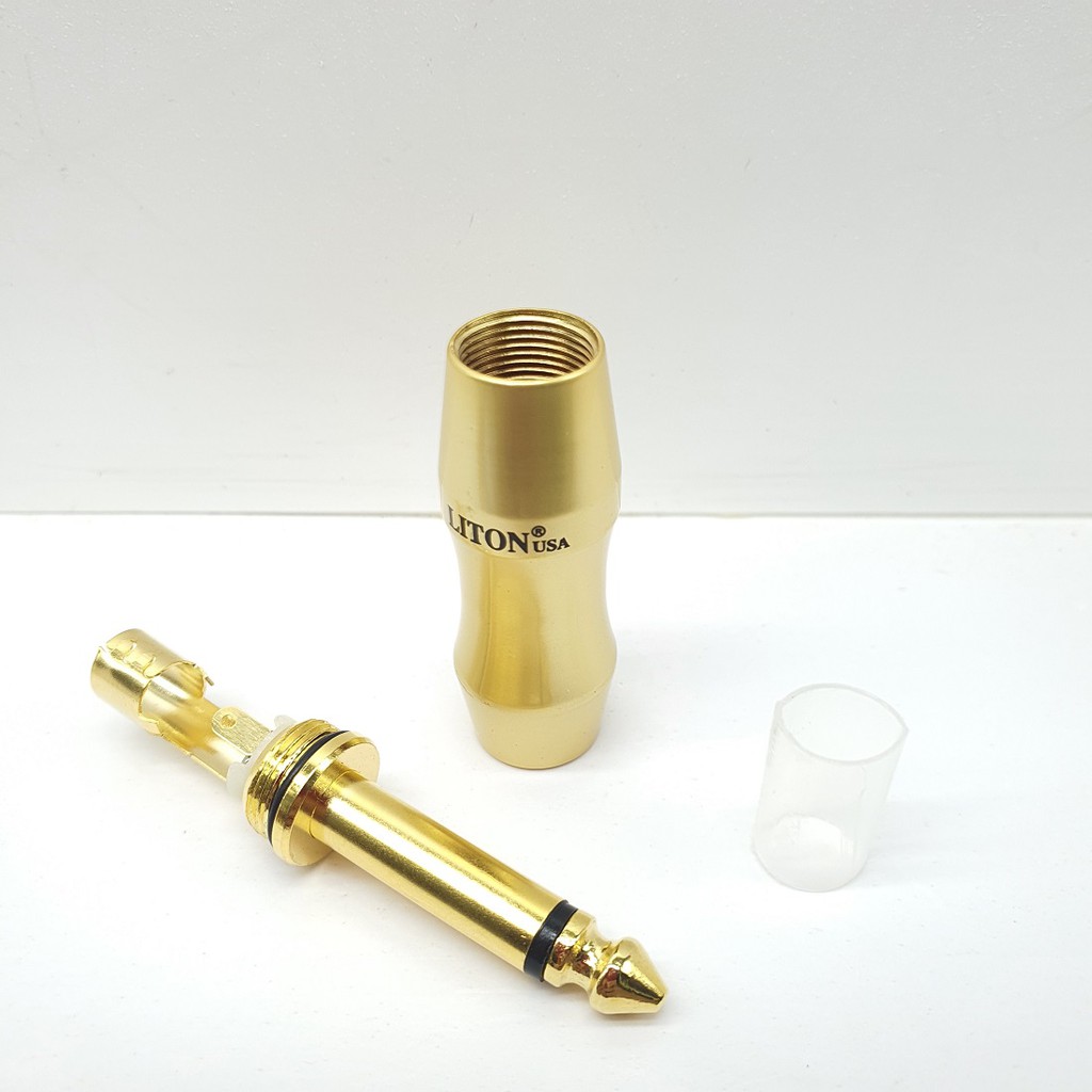 Jack Liton cao cấp 6.5mm Mono thẳng - jack hàn Liton USA