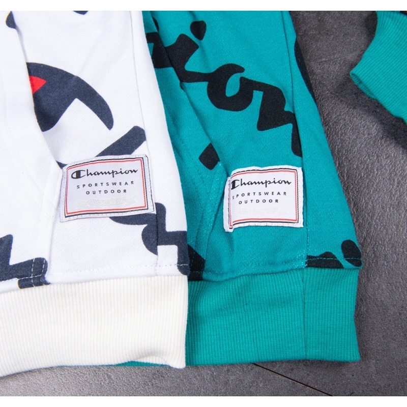 Áo Hoodie Nỉ Champion Monogram 2021