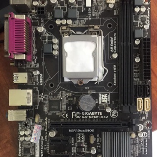 Main giga h81ds2 đủ chặn zin