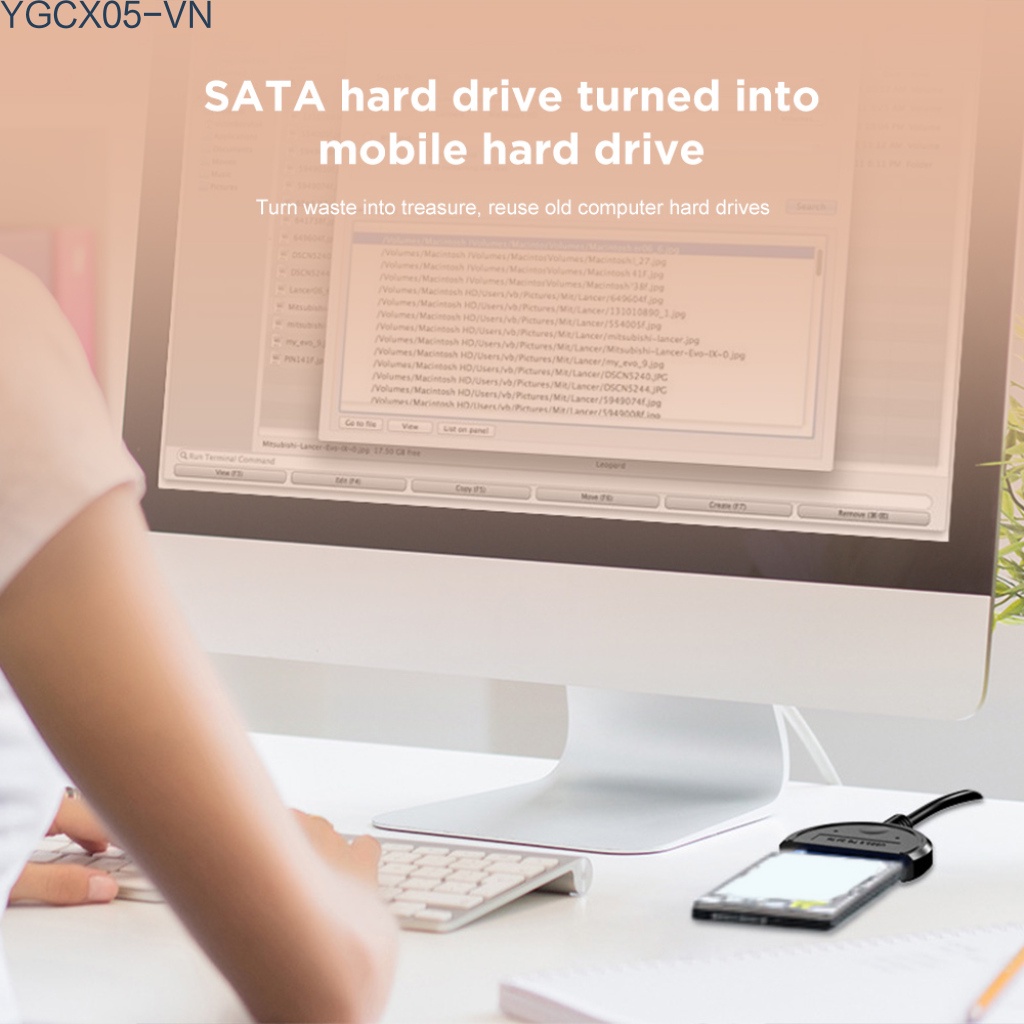 Dây Cáp Chuyển Đổi Usb 3.0 Sang Ổ Cứng Sata 2.5 Inch | BigBuy360 - bigbuy360.vn