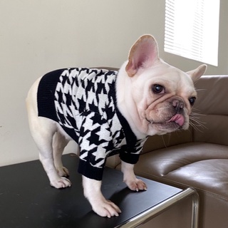 ÁO LEN CARDIGAN CHO THÚ CƯNG (quần áo chó mèo, có size cho pug, bull,..)