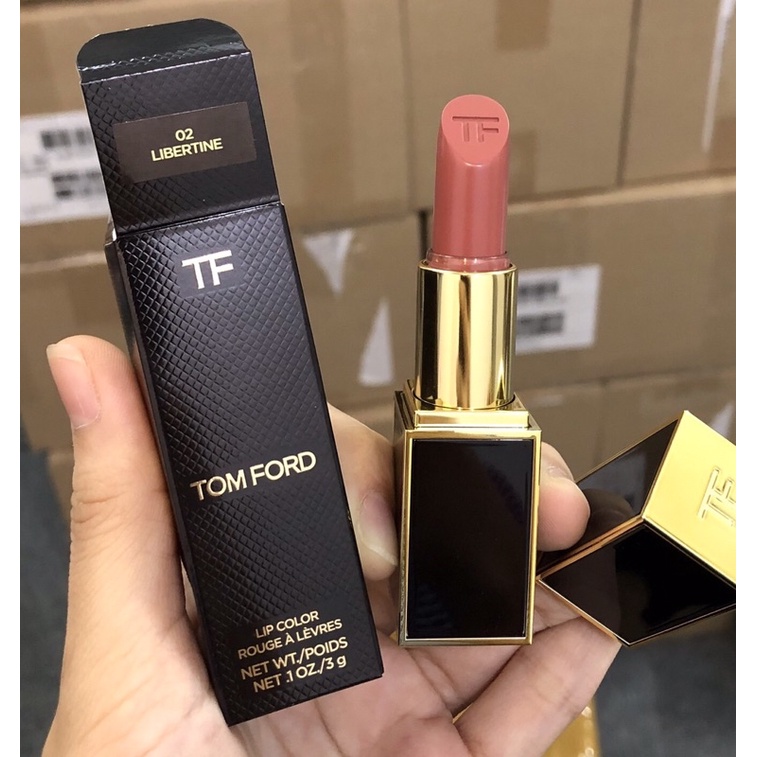 Son TOM FORD 02 Libertine Hồng Đất 3g