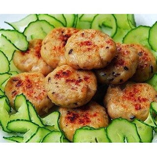 chả gà nấm khay 500g