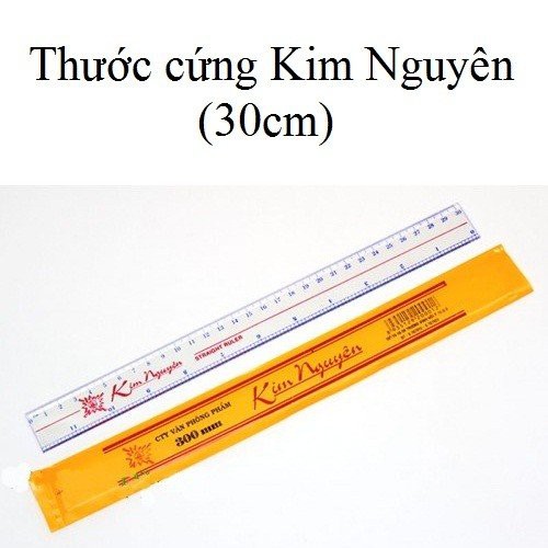 Thước kẻ mica 20-30-50cm - Thước nhựa mica 20cm - 30cm - 50cm