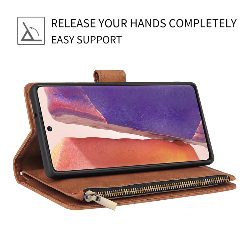 Bao Da Điện Thoại Nắp Lật Kiêm Ví Đựng Thẻ Và Giá Đỡ Cho Samsung S30 S21 Ultra Plus A71 A51 A42 A32 A12 5g | BigBuy360 - bigbuy360.vn