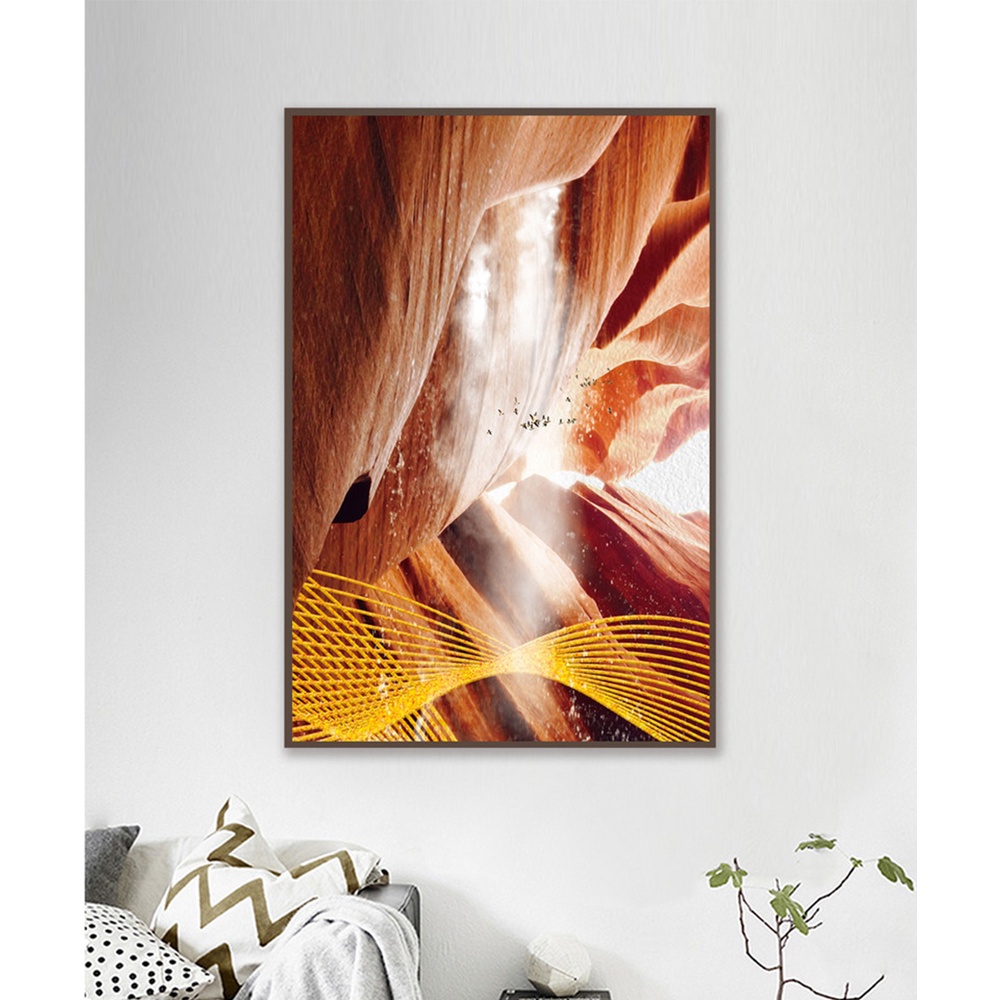 In hình ép gỗ Laminate TRANH PHONG CẢNH - Mẫu 11 (1 HCN 40x60, 50x75, 60x90). In ảnh theo yêu cầu
