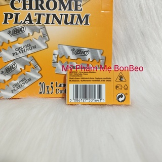 (Siêu rẻ) Hộp 5 lưỡi dao lam BiC-siêu bén
