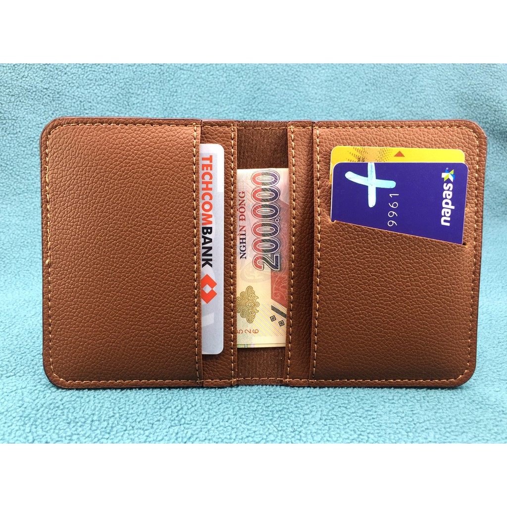 🔥 [Rẻ Đẹp] 🔥 Ví da Mini nam nữ 🔥 Đựng thẻ ngân hàng, card visit, tiền.. nhỏ gọn, thời trang | BigBuy360 - bigbuy360.vn