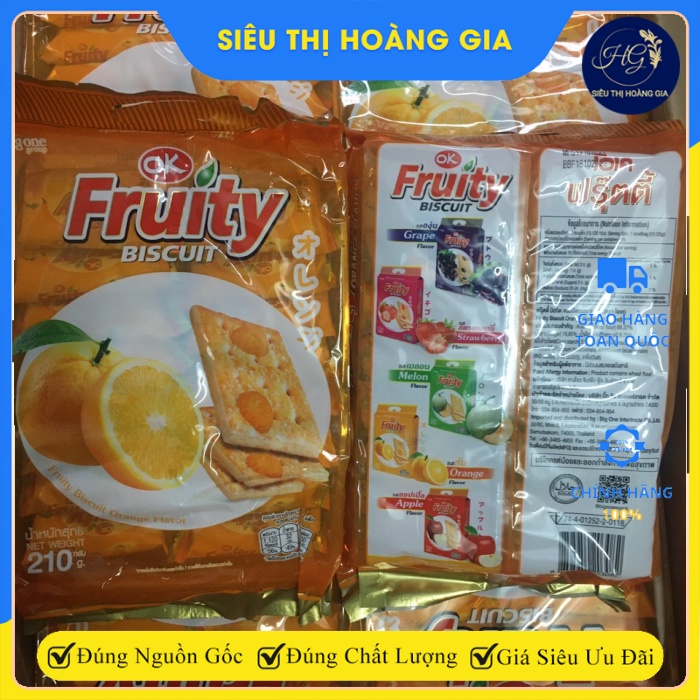 BÁNH QUY MỨT CÓ ĐƯỜNG FRUITY BISCUIT