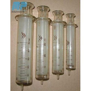 bơm Tiêm Thủy Tinh Các Cỡ 1 Den 50 Ml