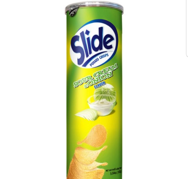 Khoai tây chiên Slide lon 160g
