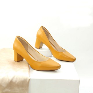 LiB - Giày Cao Gót 5cm Mũi Vuông X558